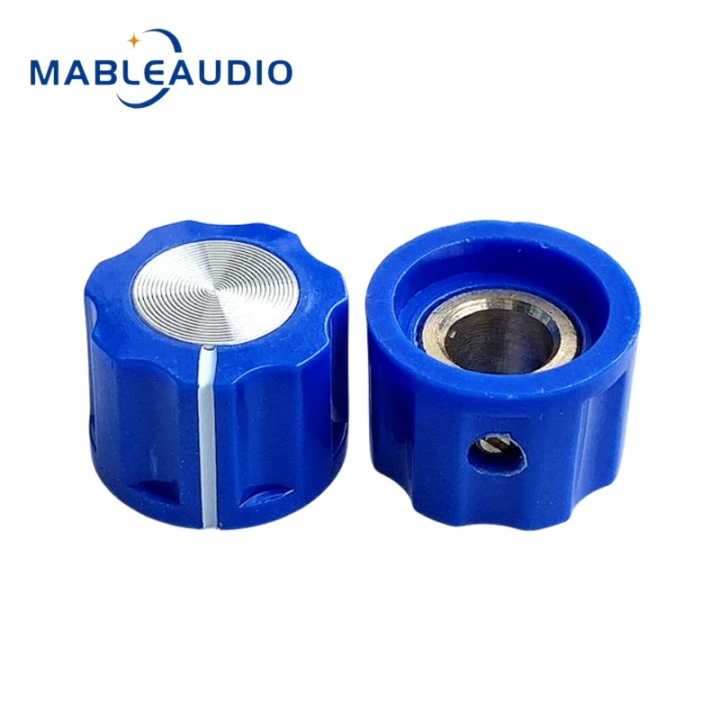 5 Stück 16x12 Gitarren-Leistungs verstärker knopf CD-Effektor Lautstärke regler Blende 6,4mm – Detail 10