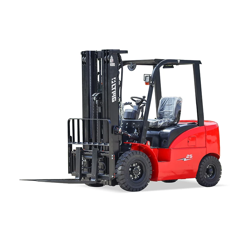 Top Supplier small electric forklift 2.5ton lifting up 3m-7m Warehouse CE solid tire