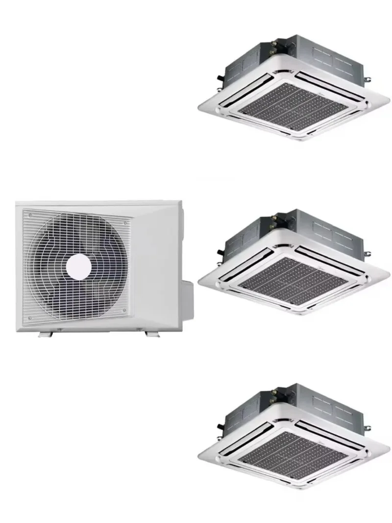 3-zone multi-split air conditioner 3x24000BTU top-quality DC inverter for heating and cooling