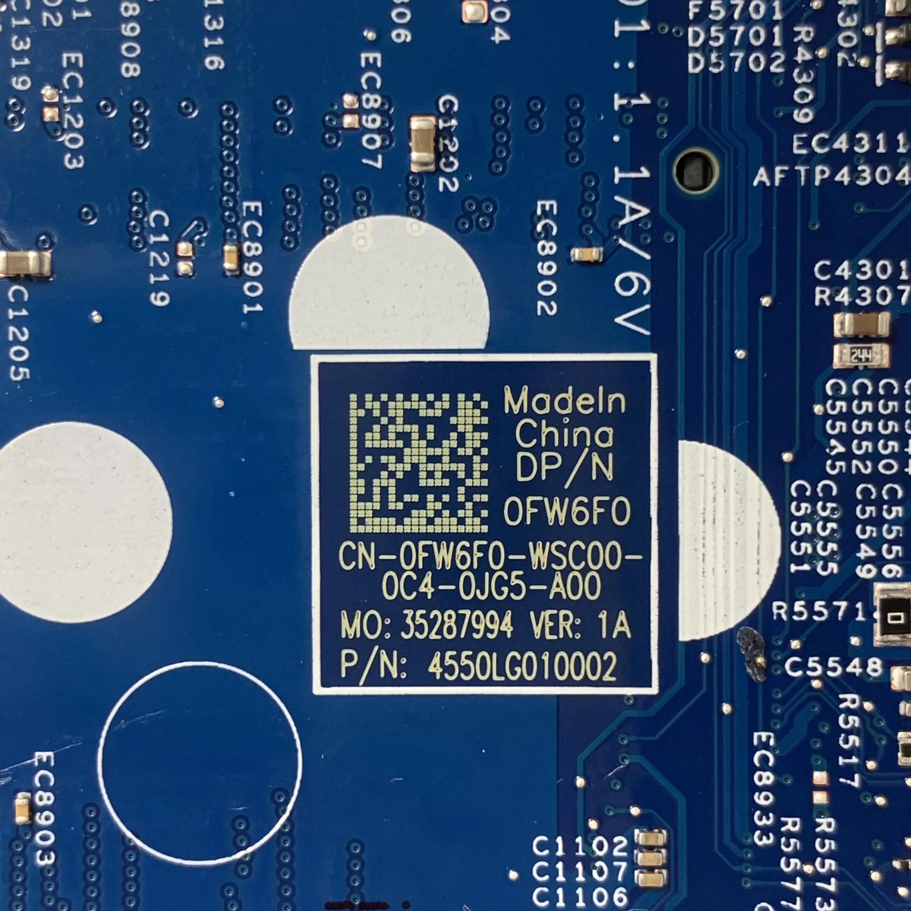 

Материнская плата CN-0FW6F0 0FW6F0 FW6F0 для DELL Inspiron 14 5400 5406, материнская плата для ноутбука 19861-1 с процессором SRK05 I5-1135G7, 100% тестирование