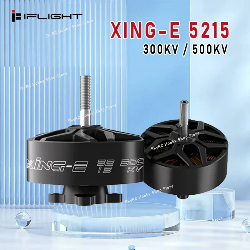 iFlight XING-E 5215 Brushless Motor, 300KV/500KV Waterproof 4-8S, Power Parts for Large RC FPV Multirotor