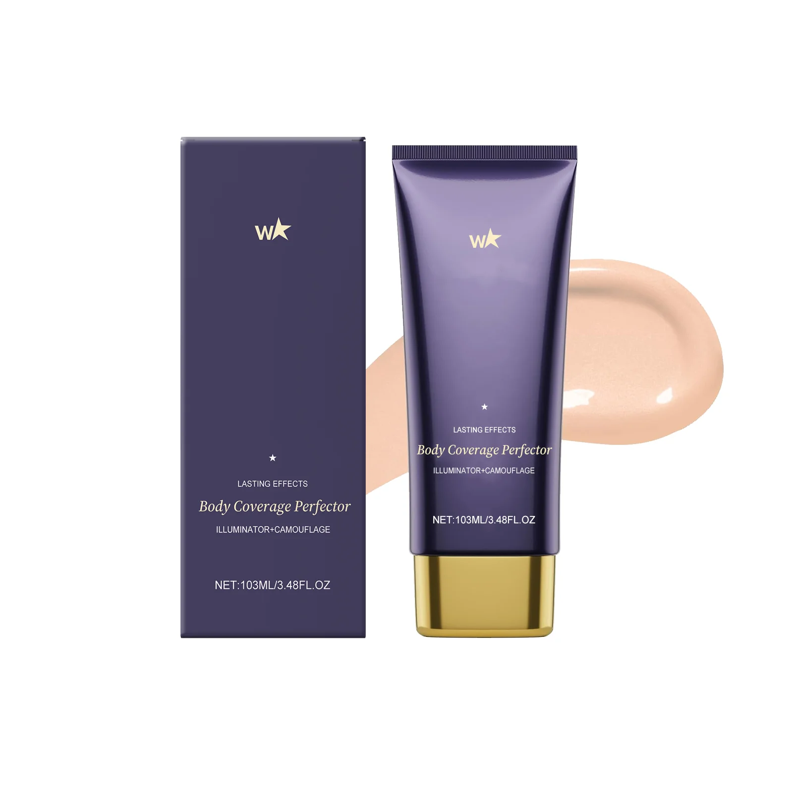 Body Coverage Perfector Long Lasting Waterproof Sweatproof Flawless Body Makeup Scars Spots Veins Tattoos Nourish Body Concealer