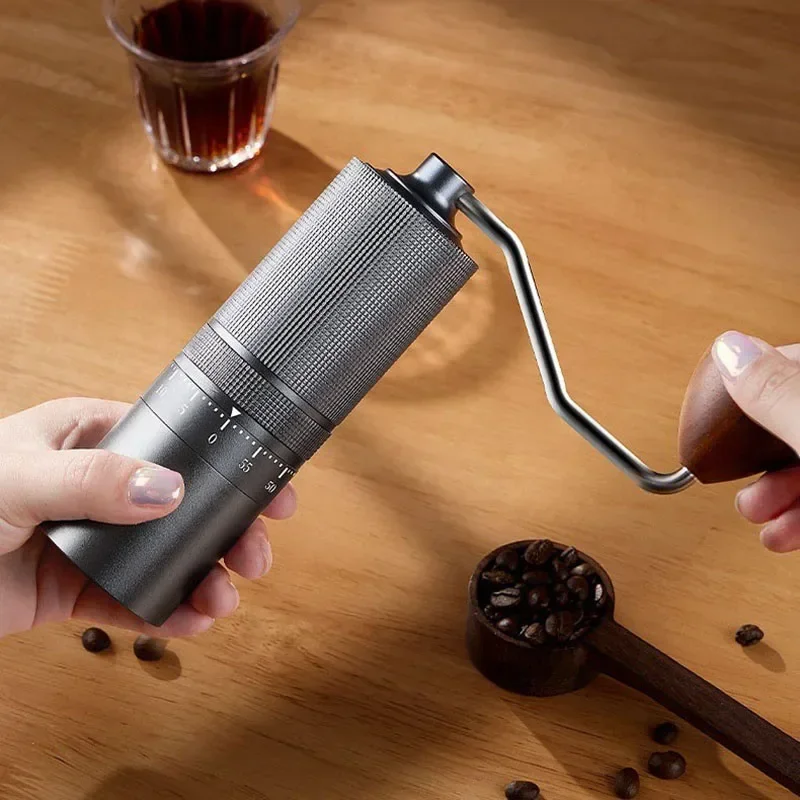 NEW Professional Manual Coffee Grinder 5 Core 6 Core 7 Core Coffee Grinder Espresso CNC Stainless Steel Mill Household Portable