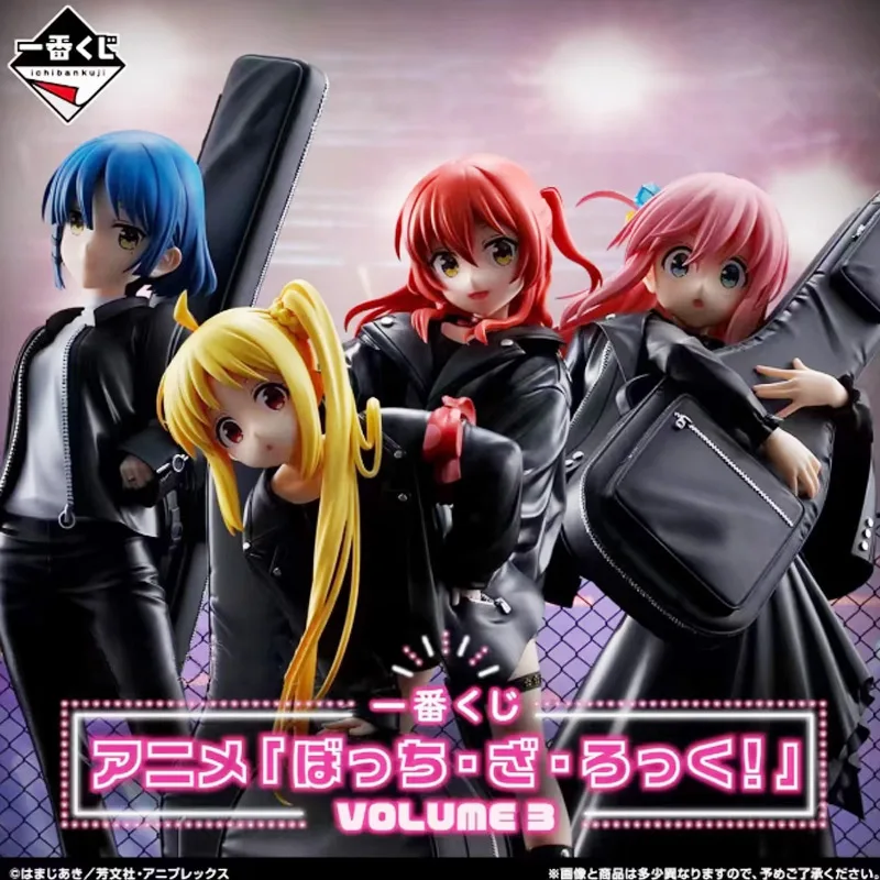 In Stock Bocchi The Rock! Volume3 Gotoh Hitori Ijichi Nijika Yamada Ryo Kita Ikuyo Figure Model Collection Anime Toys