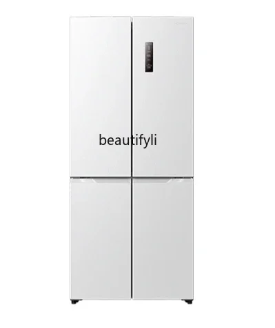 

Ultra-thin zero-embedded refrigerator household 503L cross four-door frequency conversion air-cooled frost-free white