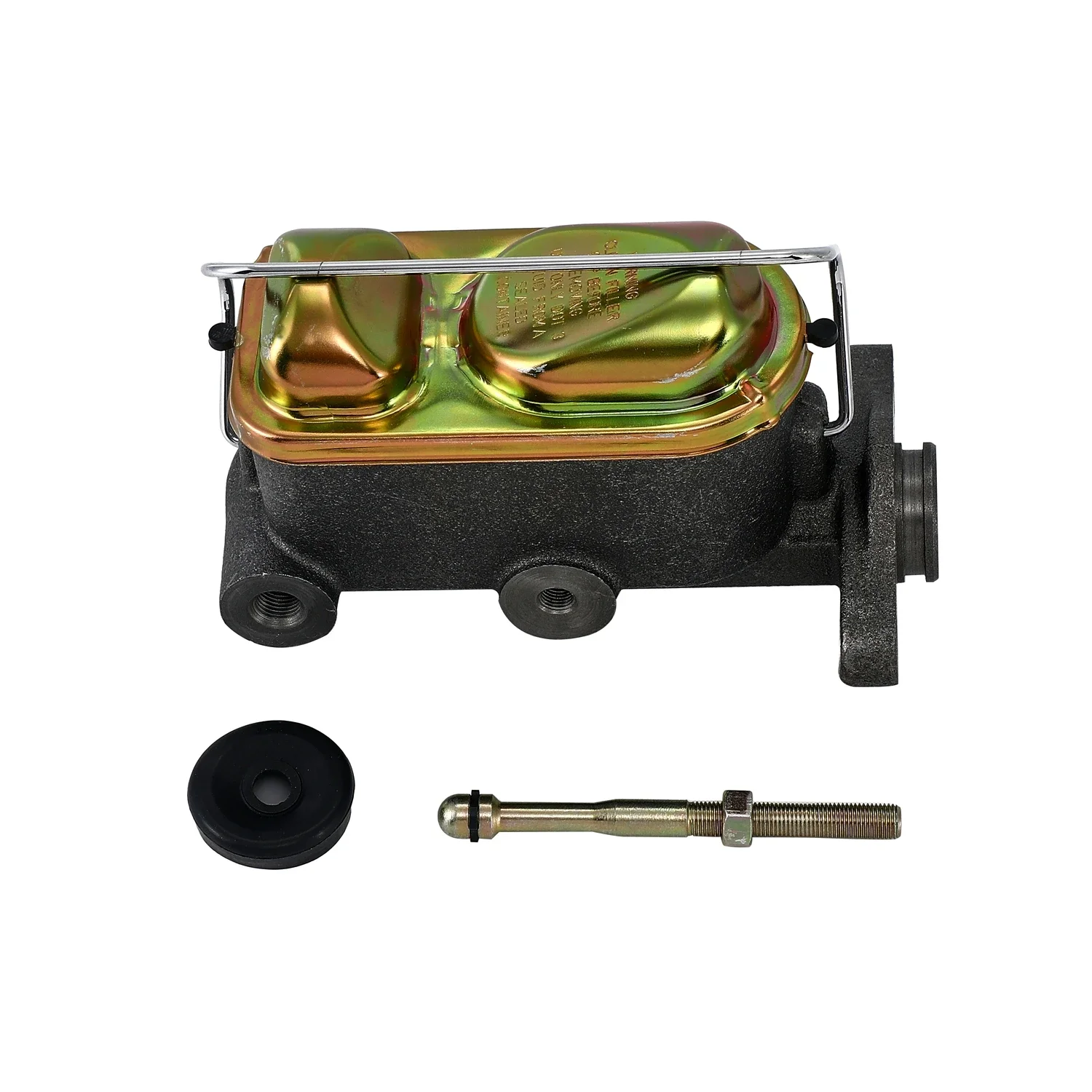 

1" Bore 1/2-20" & 3/8-24" Ports Tear Drop Style Master Cylinder for Disc/Drum Compatible With 1964-1973 for Ford Mustang