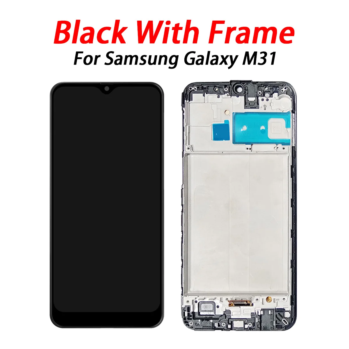 TFT Display For Samsung Galaxy M31 M315 LCD Display Touch Screen Digitizer Assembly Replacment For Samsung SM-M315F LCD