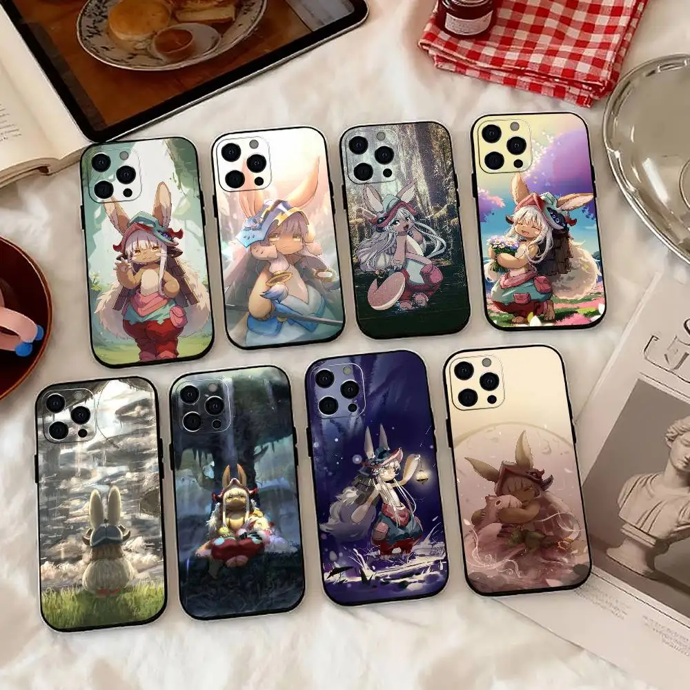 

M-MADE IN A-ABYSS Nanachi Phone Case Silicone Soft For IPhone 17 16 15 14 13 12 11 X XR Plus Pro Max Plus
