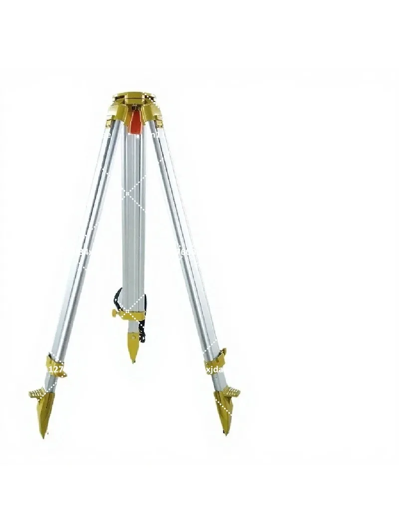 Solid Wood Aluminum Alloy Tripod for Total Station Theodolite Level Surveying Equipment