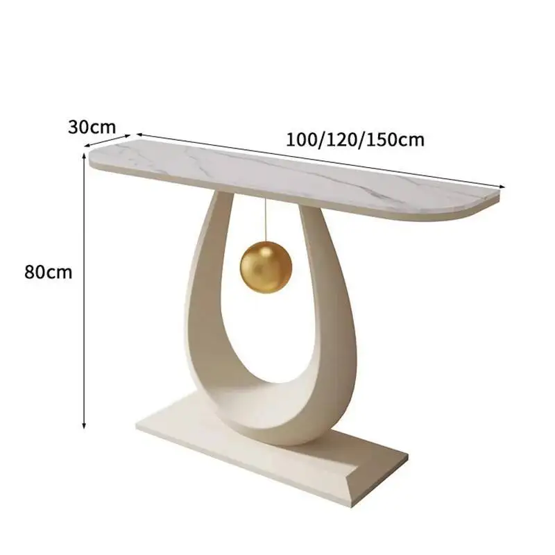 

Midcentry Metal Marble Table Nordic Modern Console Luxury Console Table Hallway Entrance Consolle Ingresso Living Room Furniture