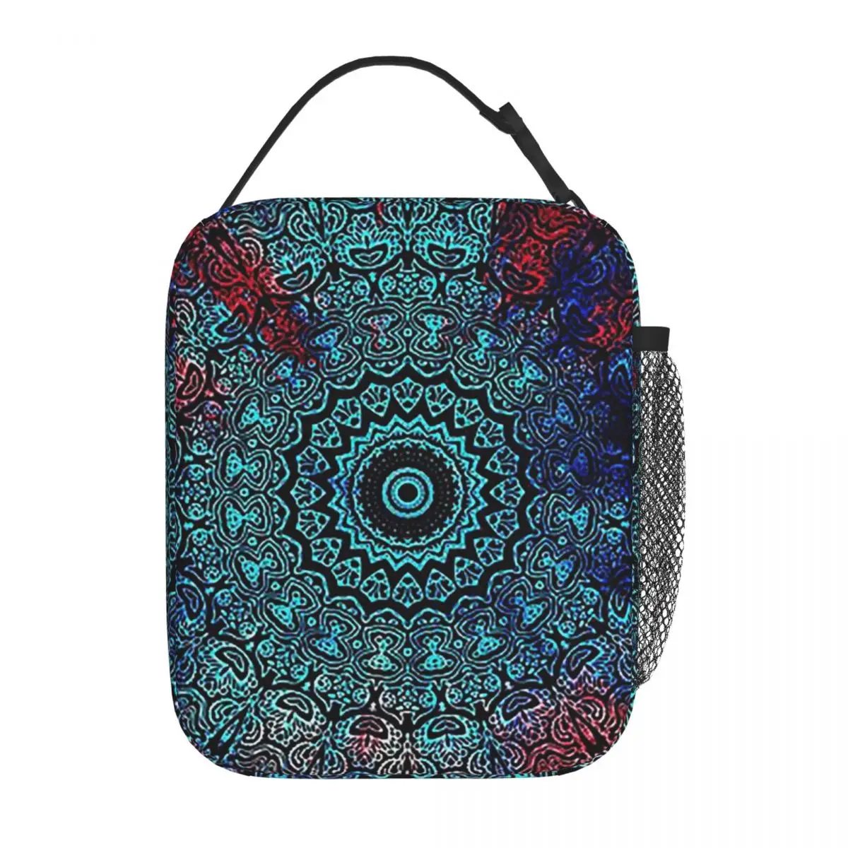 Bohemian Passion Mandala Zen Yoga Meditation Insulated Lunch Bag for Women Children Leakproof Food Boxes Thermal Lunch Box Tote