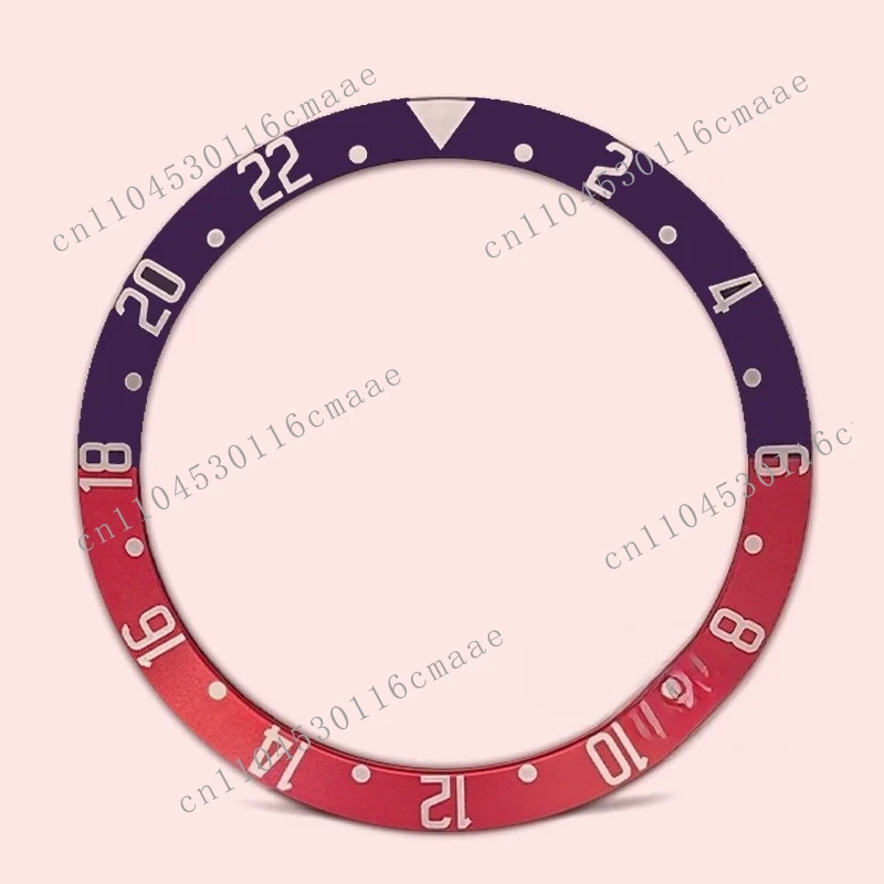 36.5mm Vintage Style Aluminum Bezel Inserts Watch Ring Precision Quality Work for GMT SUB1680 Automatic Watch