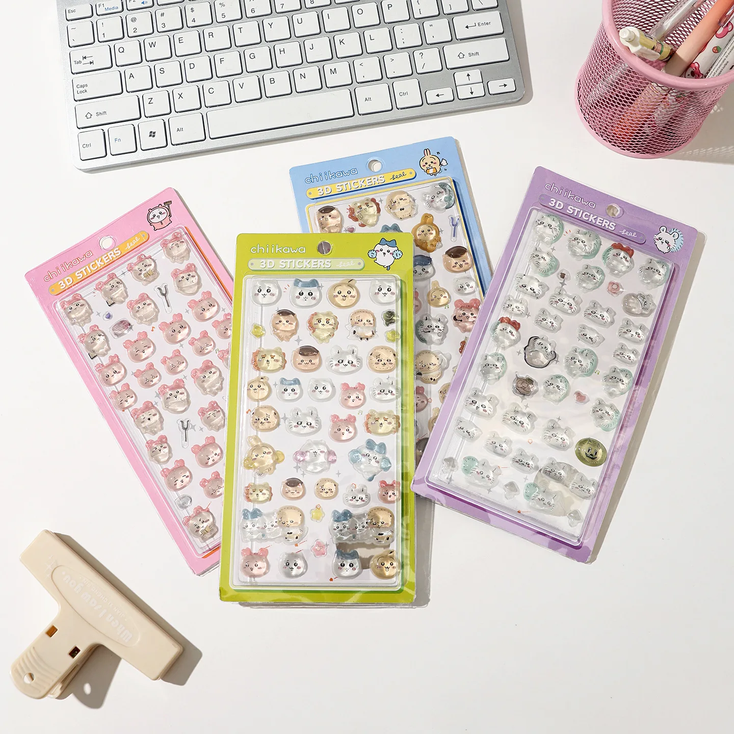 Stiker Kristal 3D Kawaii Chiik - Nail Tech Accessories ulasan dan harga