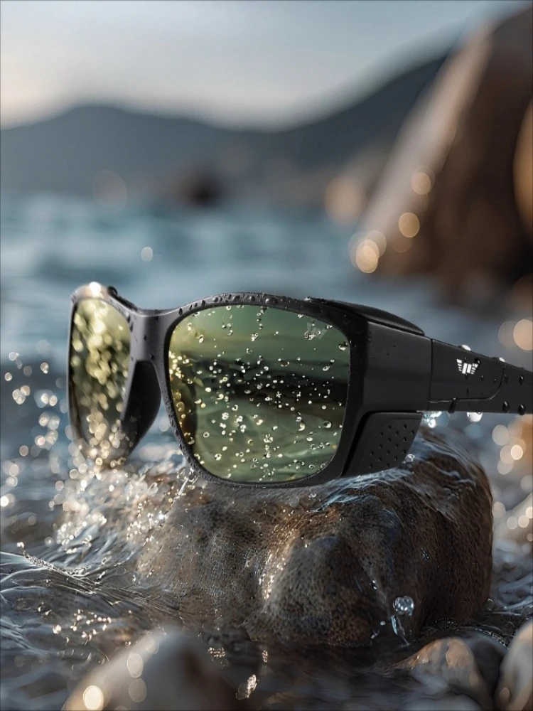 Yanjie Fishing Glasses for Float Observation Outdoor High-Definition Professional Anti-Glare Polarized Sunglasses