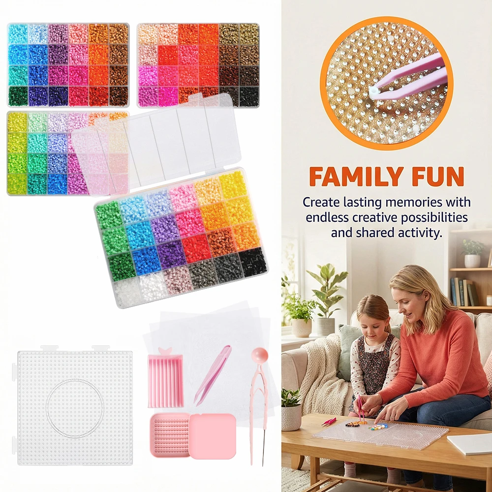 Perler Beads Set Making Kit 6