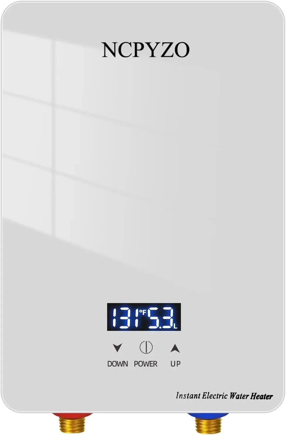 6500W240V Tankless Instant Electric Water Heater,on Demand Hot Water | Smart Self-Modulating Tech for Kitchen,Bath&Under Sink.En