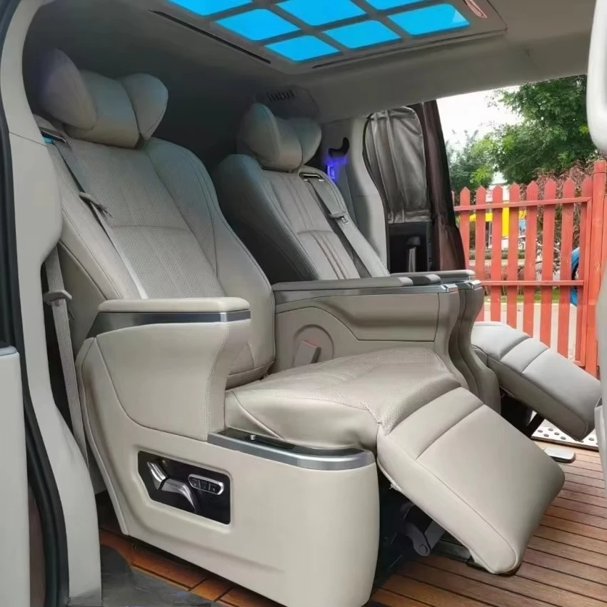 Electric Auto Vip Leather Car Seat for Modification Mpv Limousine Van Minibus Motorhome Camper Van Alphard