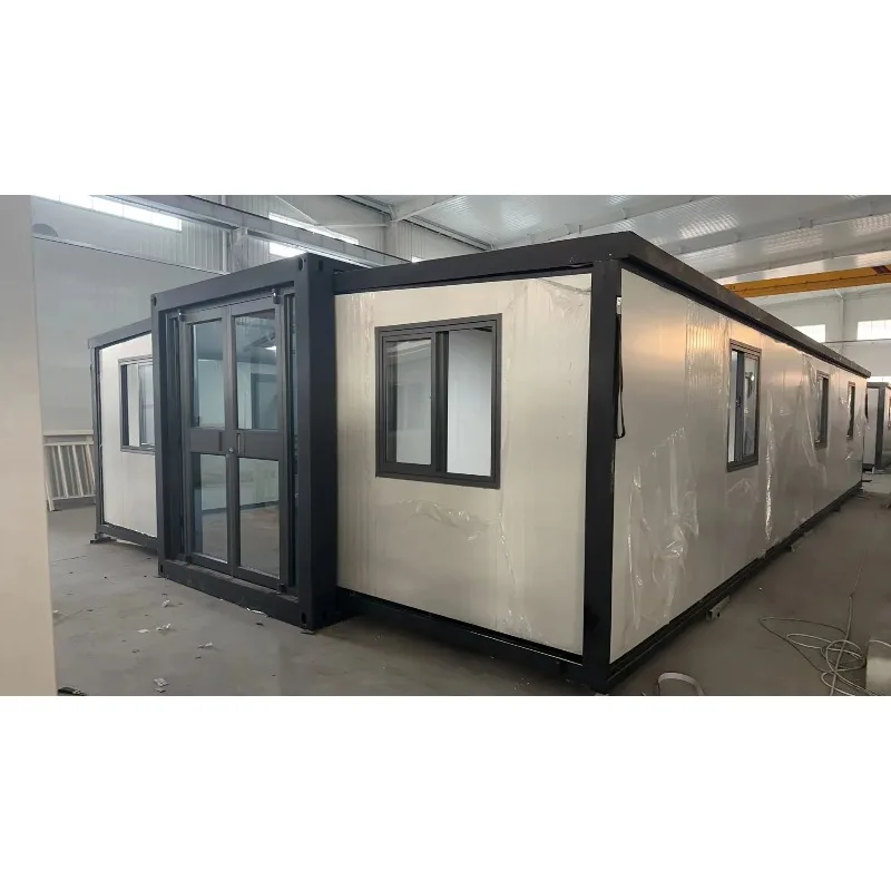 Folding Container House With Fast Installation Designed For Remote Site Construction Housing Prefabricated Structure
