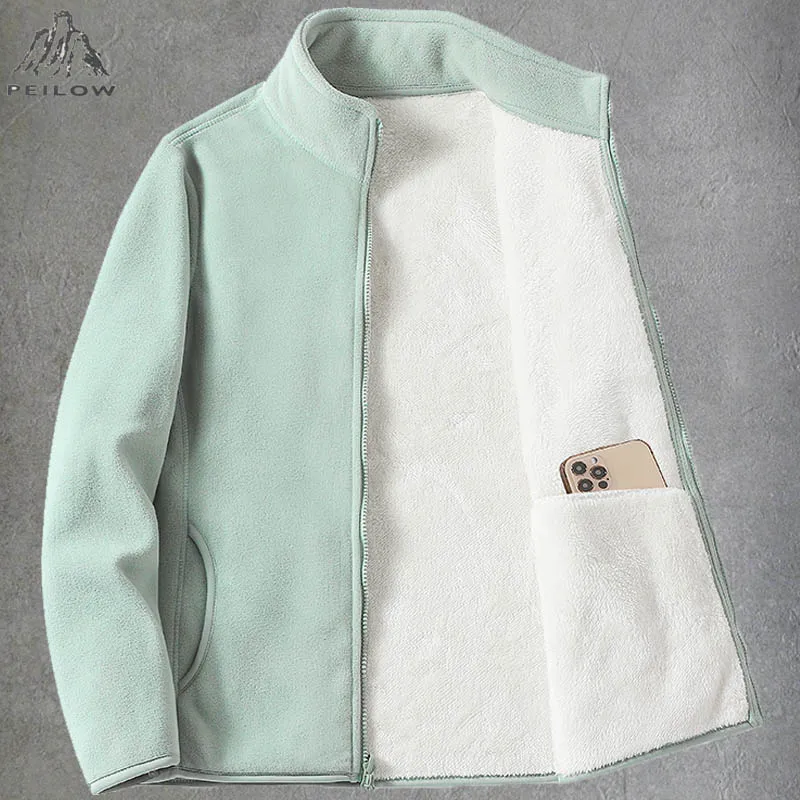 

Polar Fleece Jacket Women Winter Outdoor Hiking Camping Coats Thick Warm Autumn Sports Cardigan Fleece Sweatshirt Female Clothes