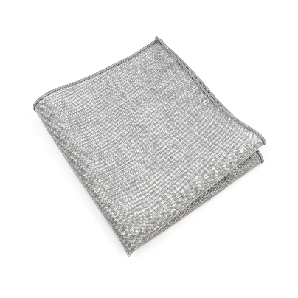 Solid Color Cotton Handkerchief, Soft Touch