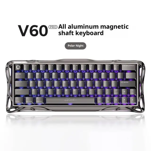Игровая клавиатура GravaStar Mercury V60 Pro, 16 режимов, двойные