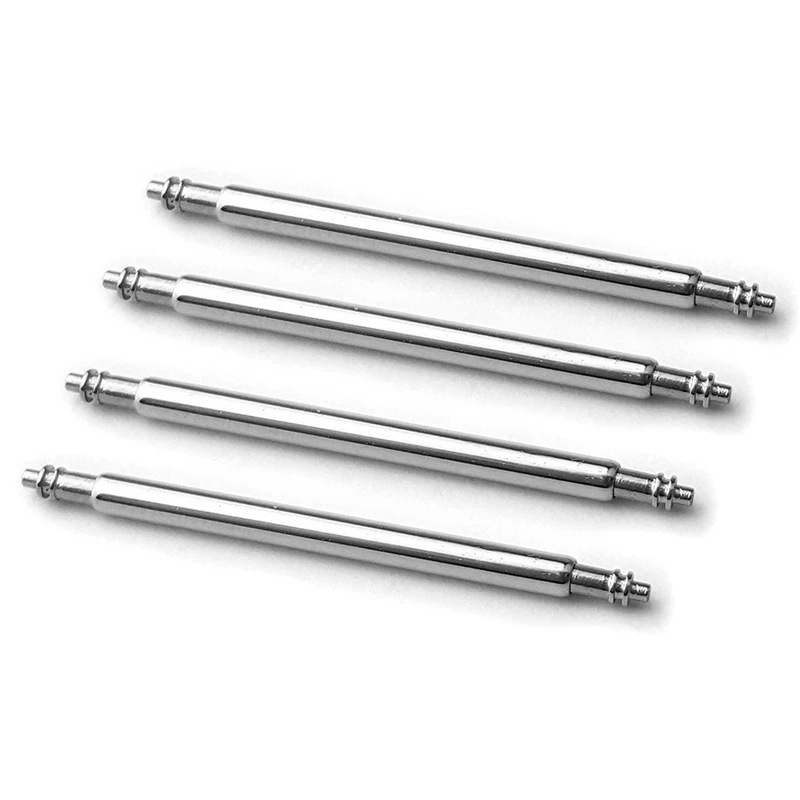 4PCS Heavy-Duty Watch Strap Pins, Suitable For Traditional And Smart Watches 1.45Mm Thick Rust-Proof Replacement Pins