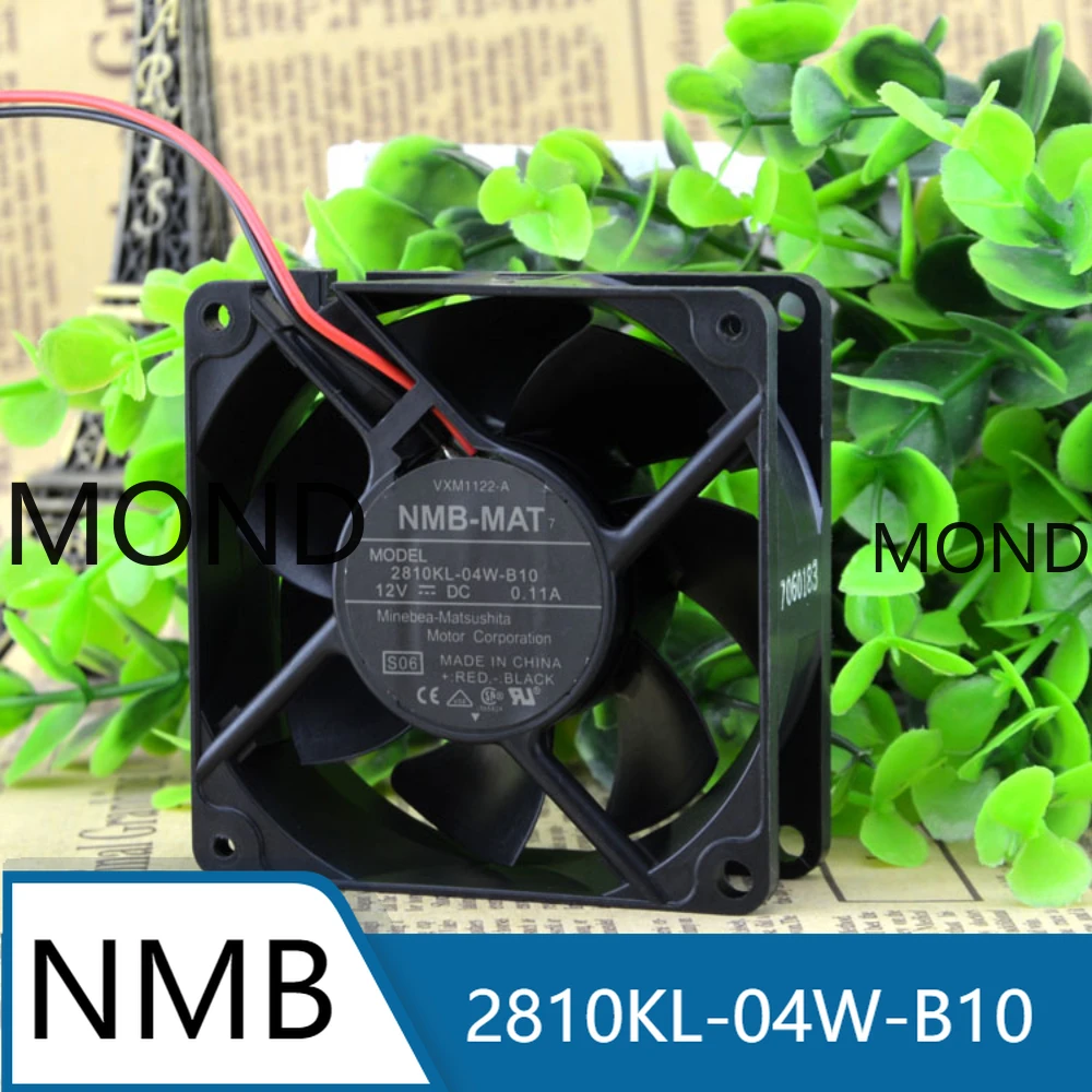 

NMB 2810KL-04W-B10 Server Cooling Fan NMB-MAT Ultra Silent Chassis Radiator CPU Power Supply Inverter Cooler 7025 7CM DC12V New