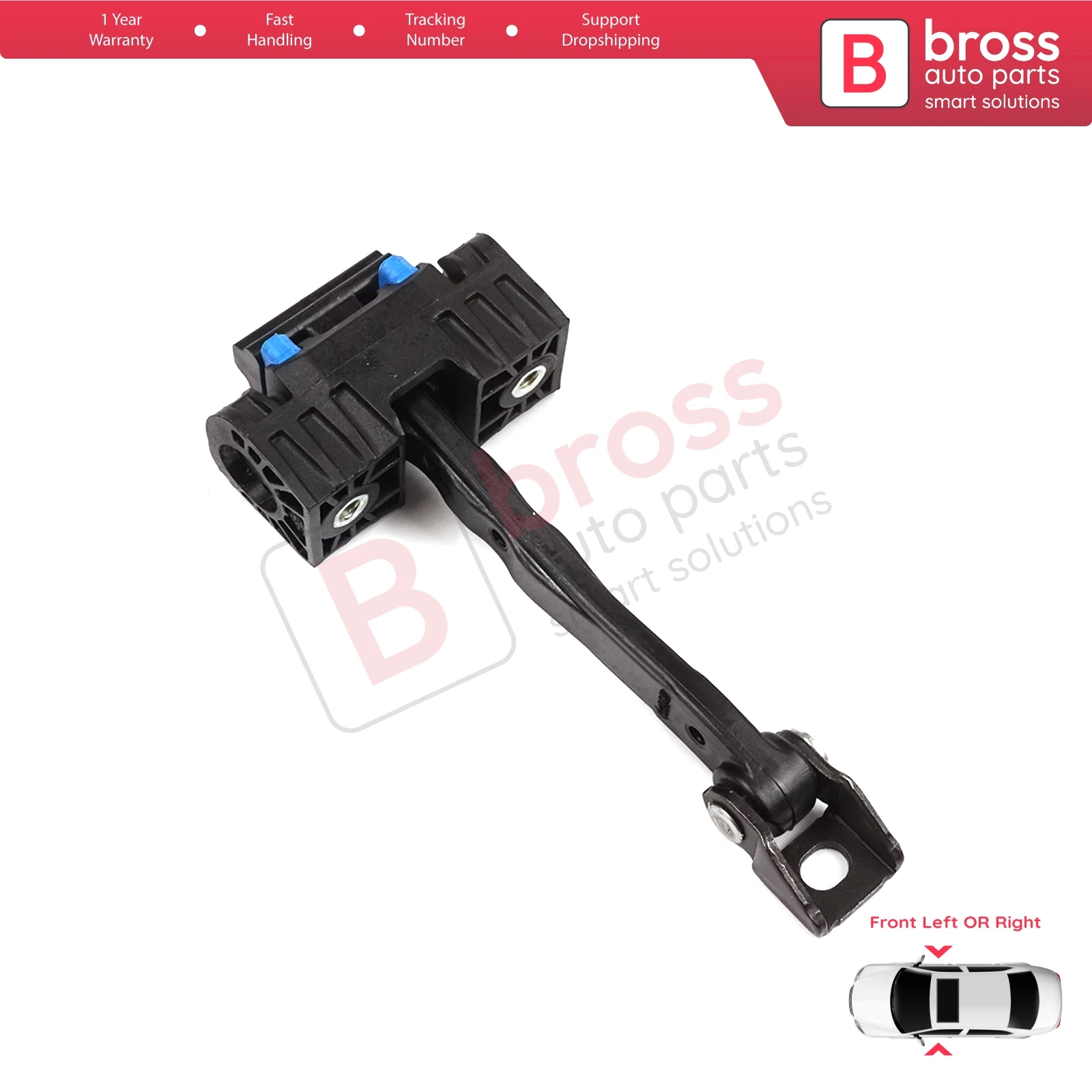 BDP1339 Door Hinge Brake Stop Check Strap Limiter for Mini Cooper MK3 F56 F57 2013-2024 3-Door Hatchback Convertible 51217297261