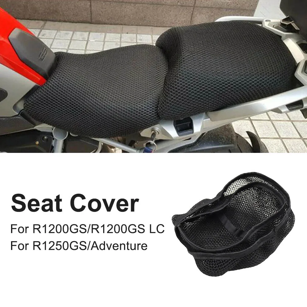 For BMW R1200GS R1250GS LC Adventure 2013-2018 Motorcycle Seat Cover Non-Slip Breathable Heat Insulation Protection Cushion