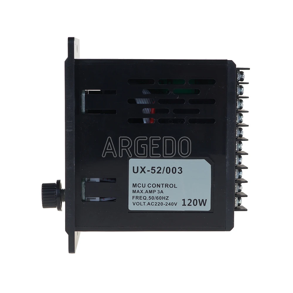 Programável 6-120W 220V AC Painel-Baseado MCU Controlador de Velocidade do Motor Digital Governador com Display LED e Soft-Start