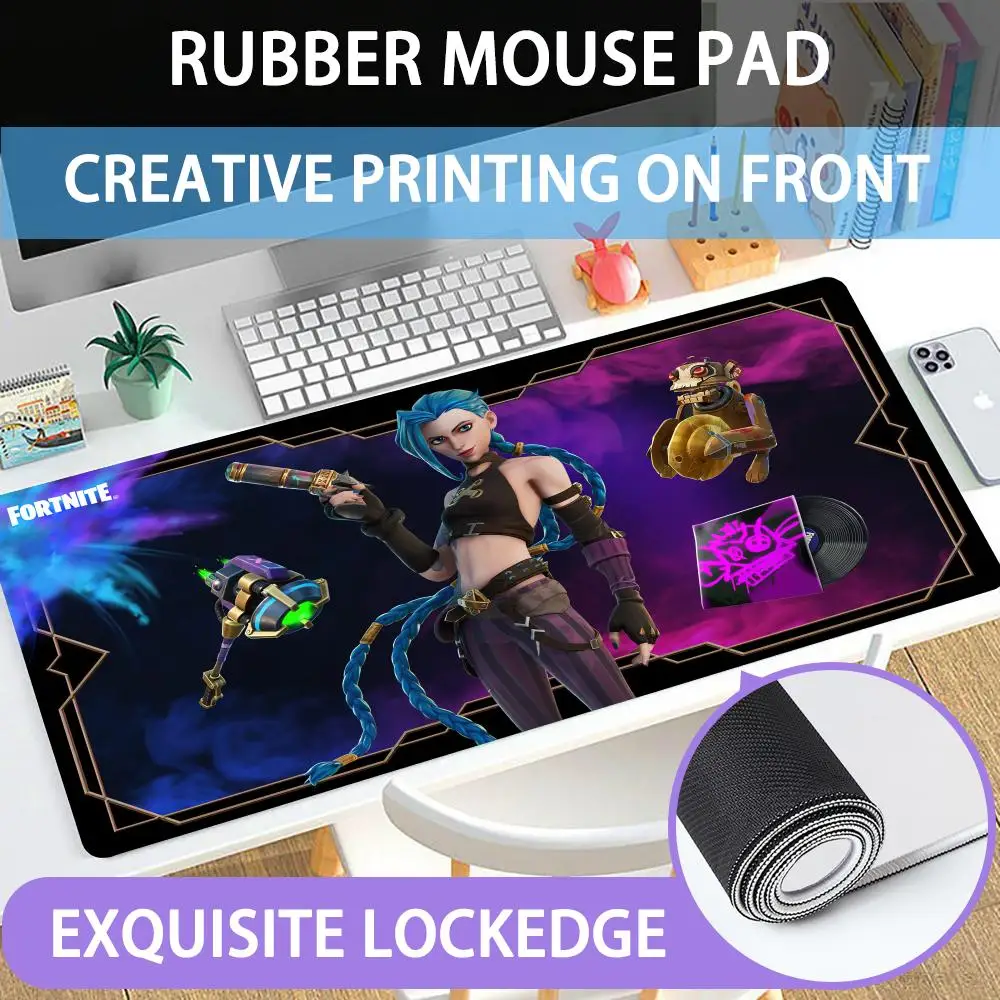 Mouse pad large size boy gift XXL Rubber 900x400mm F_FortniteS Anti-slip Computer Games pk control mouse pad keyboard pad