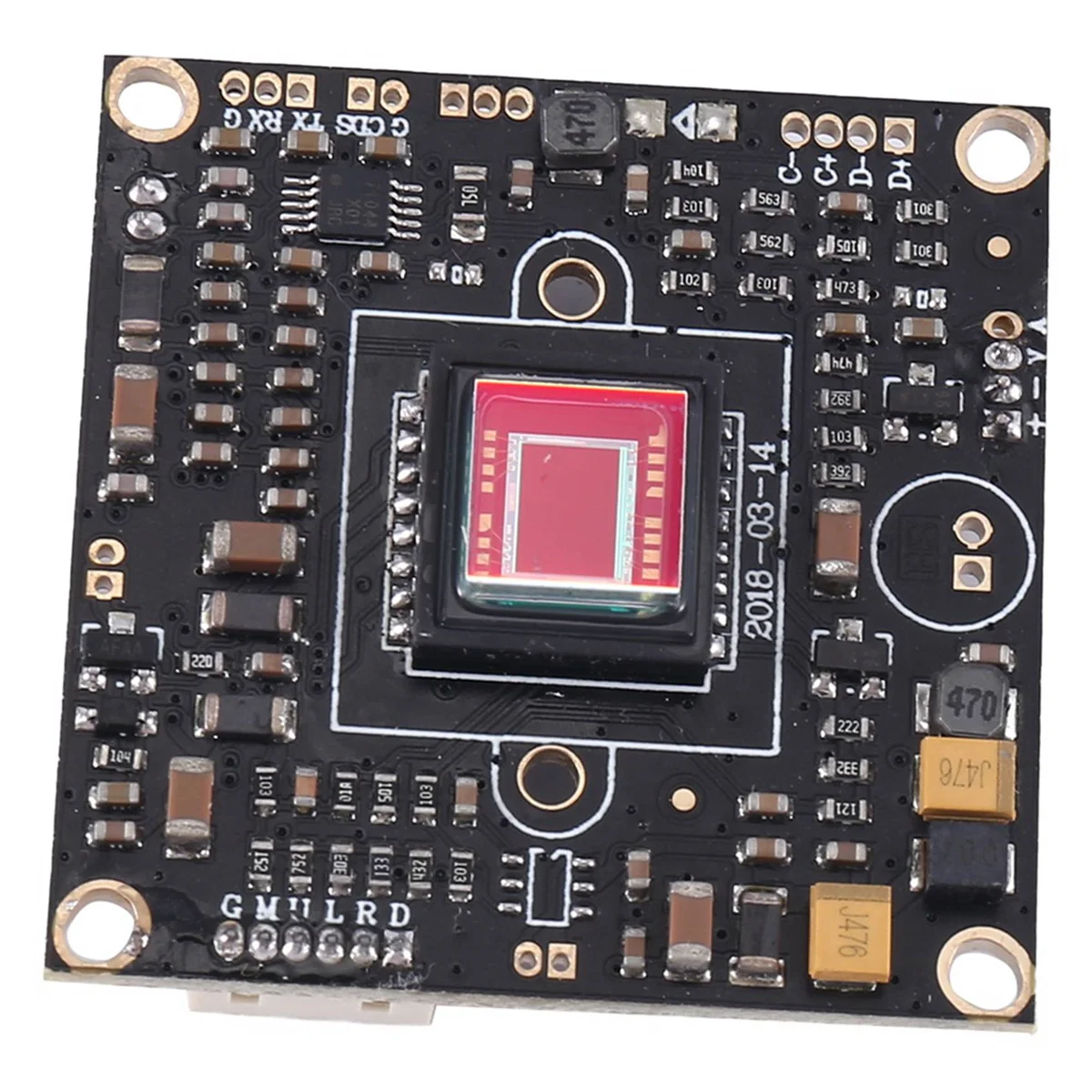 750TVL-800TVL 663 662 WDR CCD Effio-V 4141 DSP CCTV-cameramodulekaart PCB OSD Bewegingsdetectie Breed dynamisch (A)