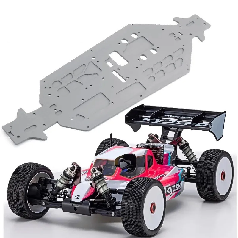 Piastra del telaio principale in metallo IF601 per Kyosho MP10 1/8 RC Accessori per parti di aggiornamento per auto