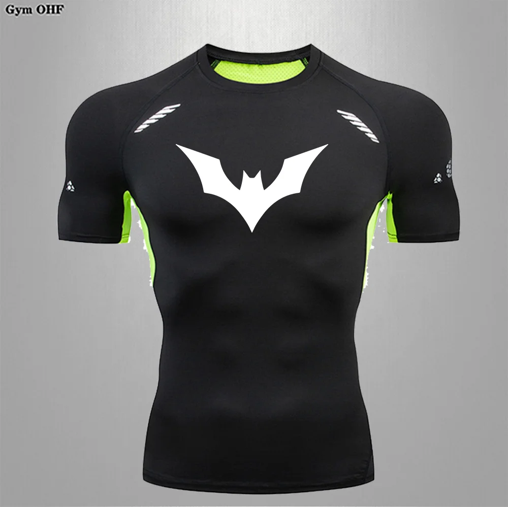 Camiseta de entrenamiento de boxeo y Jogging para hombre, ropa deportiva de Fitness, Rashguard'S, nuevo