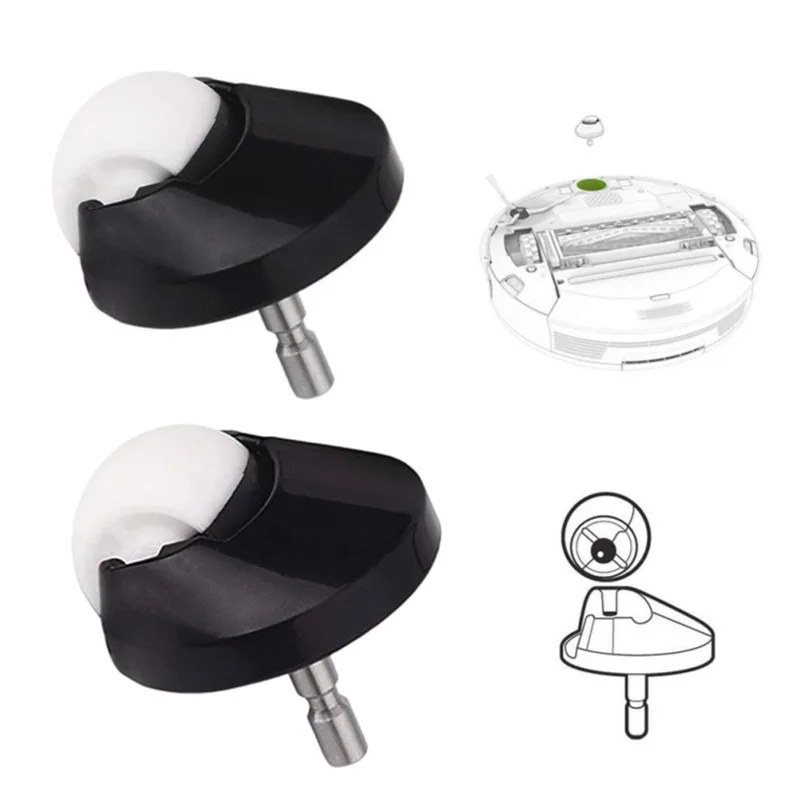 بديل فراغي لـ iRobot Roomba ، عجلة أمامية ، مجموعة عجلات ، i7 ، i7 + ، E5 ، E6 ، E7 ، الخمسية ،! ،