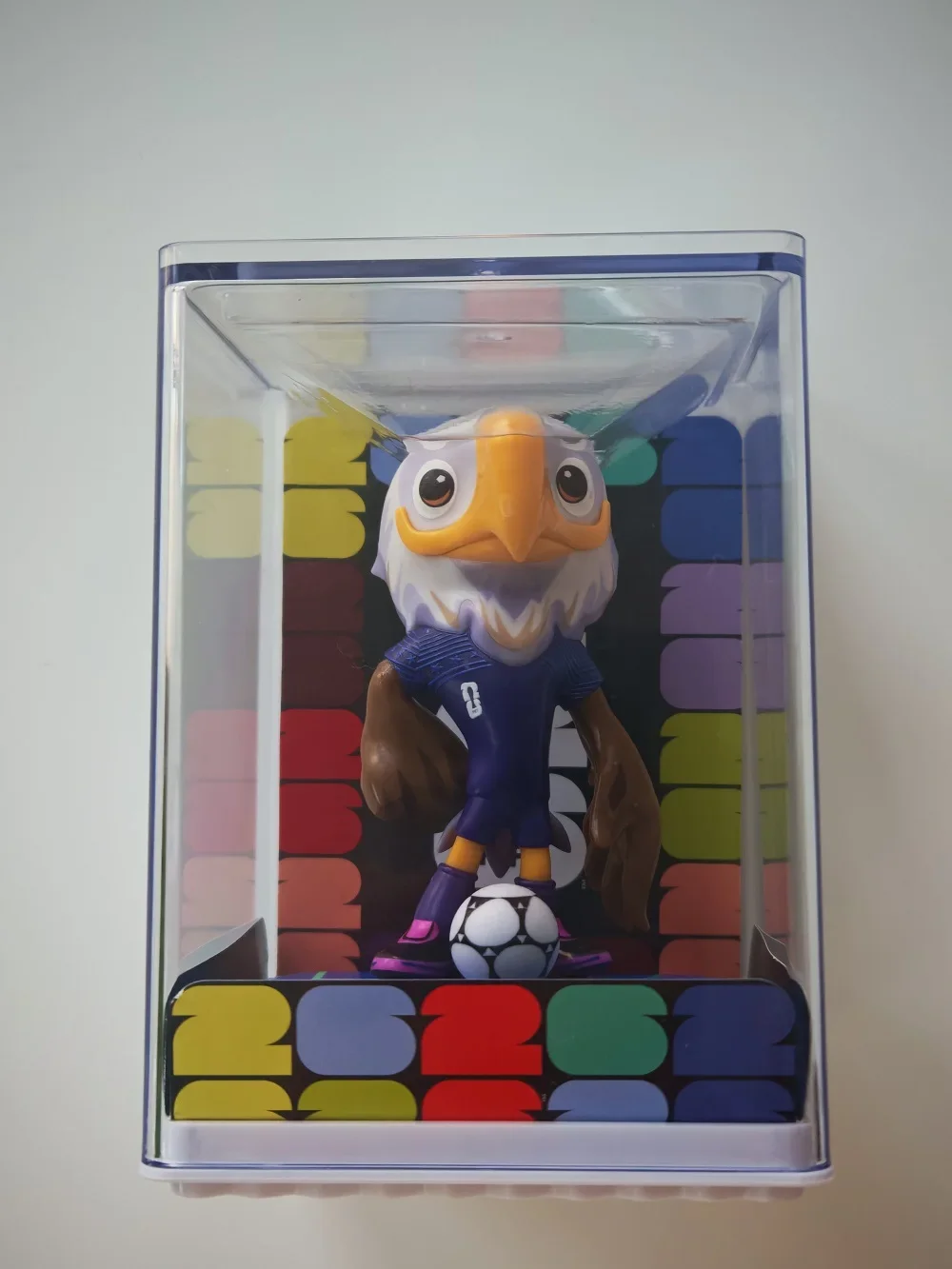 

New 2026 Mascot 3D Figure Box Limited Desktop Ornament Gifts Collections Pitch/Base Edition 6/9cm USA Canada Mexico
