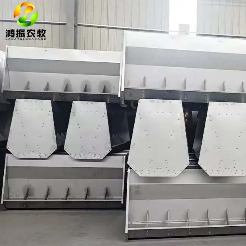 

Chinese Supplier Large-Scale Hog Farm Stainless Steel Feeding Trough