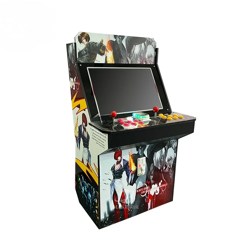 Video Game Uplight Street Fighting Classic Arcade Games 25.4 Inch Led Coin-Operated Street Fighter Arcade