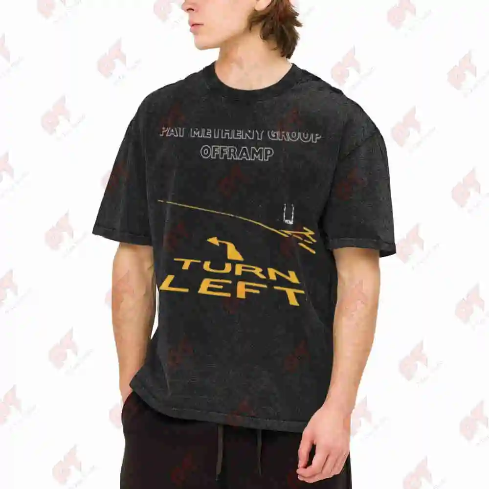 Pat Metheny Group Offramp Vintage Washed Tee Pure Cotton T-Shirt