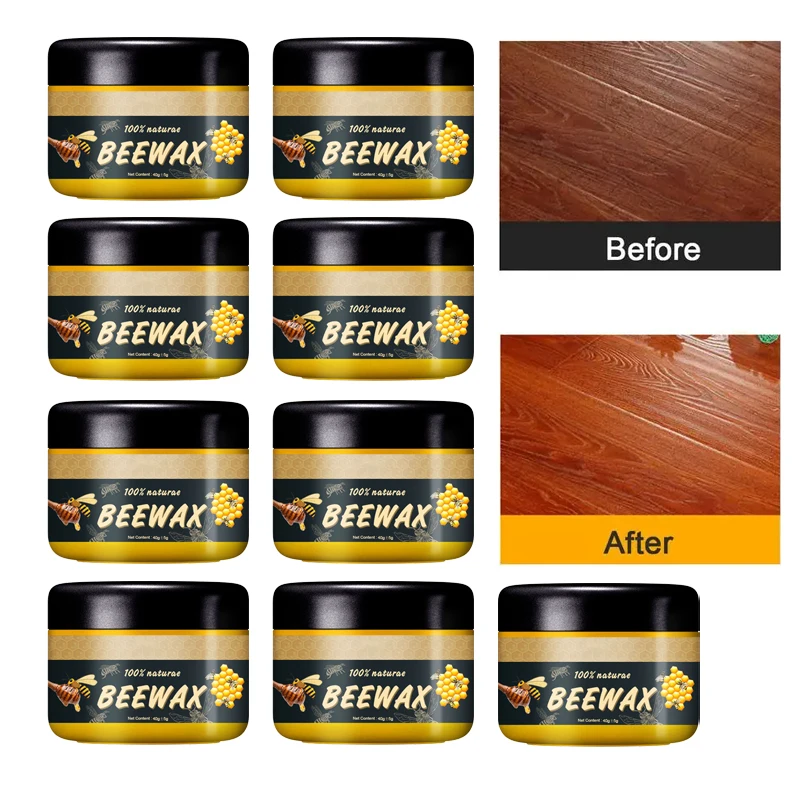 Furniture Polishing Beeswax Natural Wood Seasoning Beeswax Polishing Beewax Waterproof Wood Wax Polish Wooden Floor Care Bee Wax