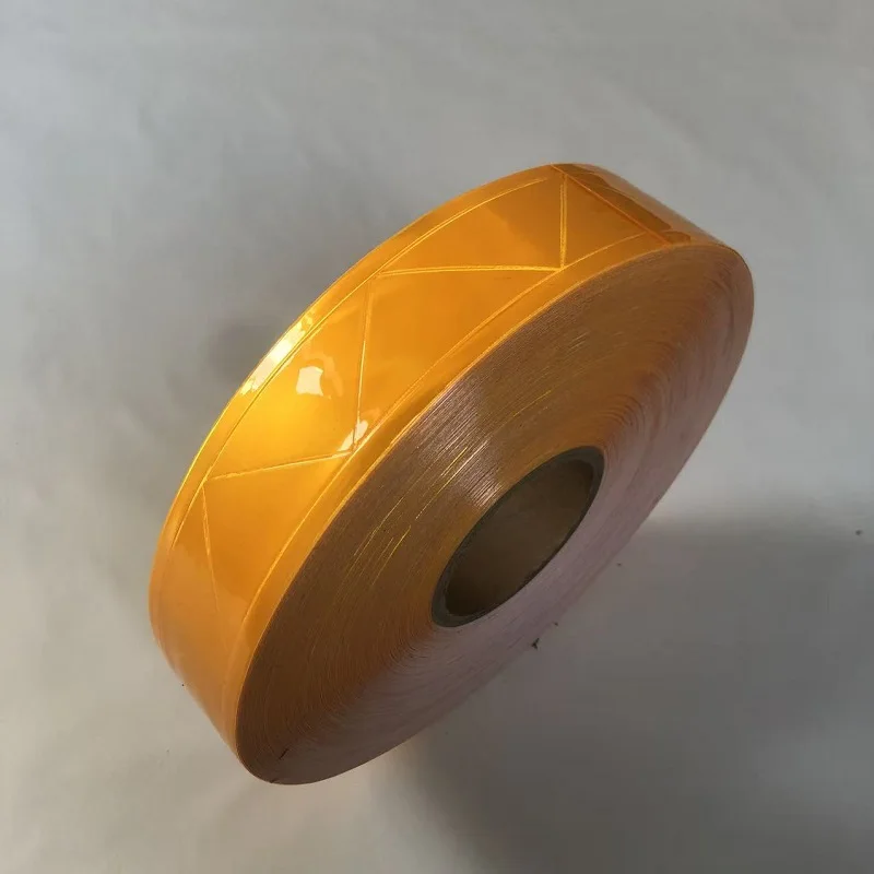 5cm * 50m fluor zieren des grünes PVC-Reflexstreifen-Nachtreflektor-Sicherheits warnband für Kleidung – Detail 13