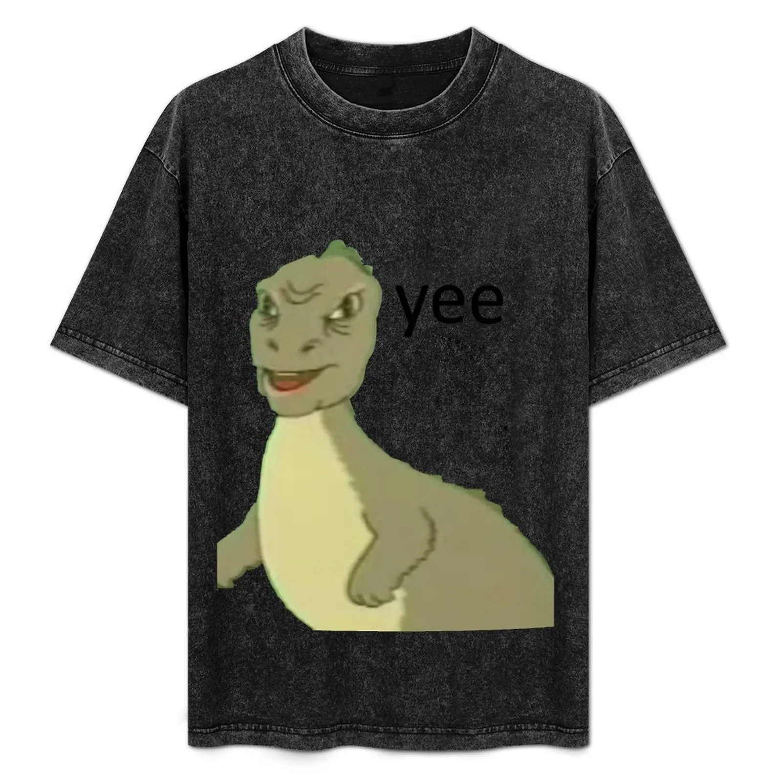 

Yee [dinosaur maym :^)] (version 1, video quality, black text) T-Shirt Breathable Gym Short Sleeve T-Shirt