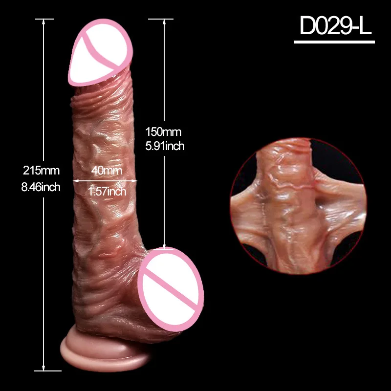 Dildo Adult Toys Soft Vibrator Vibro for Women Double Sex Toys Silicone Machine for Women\'s Goods Telescopic Prostate Massager