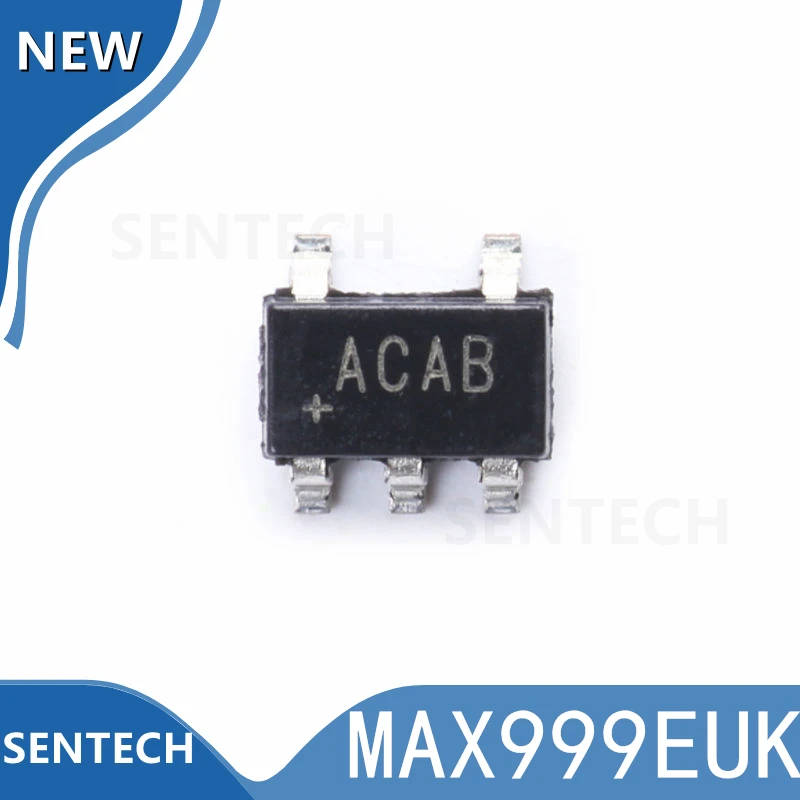 10pcs/lot 100% New Original MAX999EUK SOT23-5 (ACAB) Single/Double/Quadruple Ultra-high Speed +3V+5V Super Swing Comparator