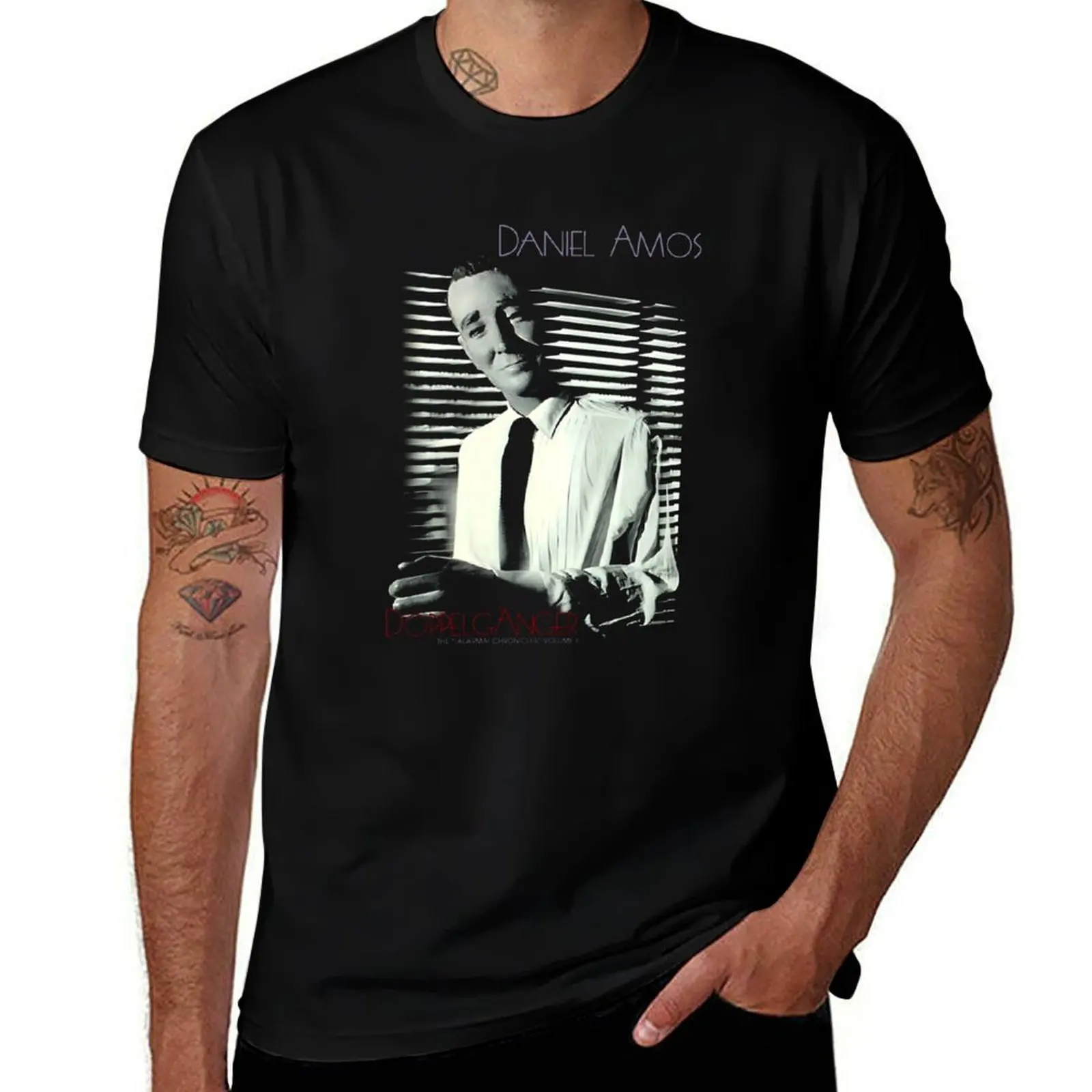 Daniel Amos - DA - Doppelganger T-Shirt Casual Basic Street Style T-Shirt