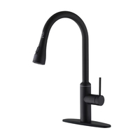 YYHC-304 stainless steel touch sensor retractable kitchen faucet with pull-down