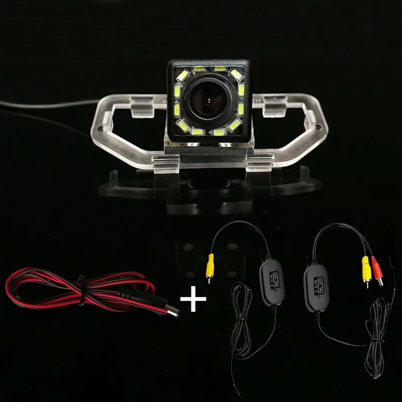 

Для Toyota Camry 2012 Автомобильная камера заднего вида HD Беспроводная Автомобильная CCD камера заднего вида рыбий глаз 4 8 12 Светодиодный динамический кронштейн ночного видения