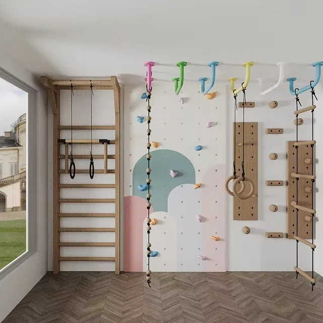 

High Quality Competitive Price Indoor Adventure Set Children Play Soft Rock Climbing Wall for Toddler