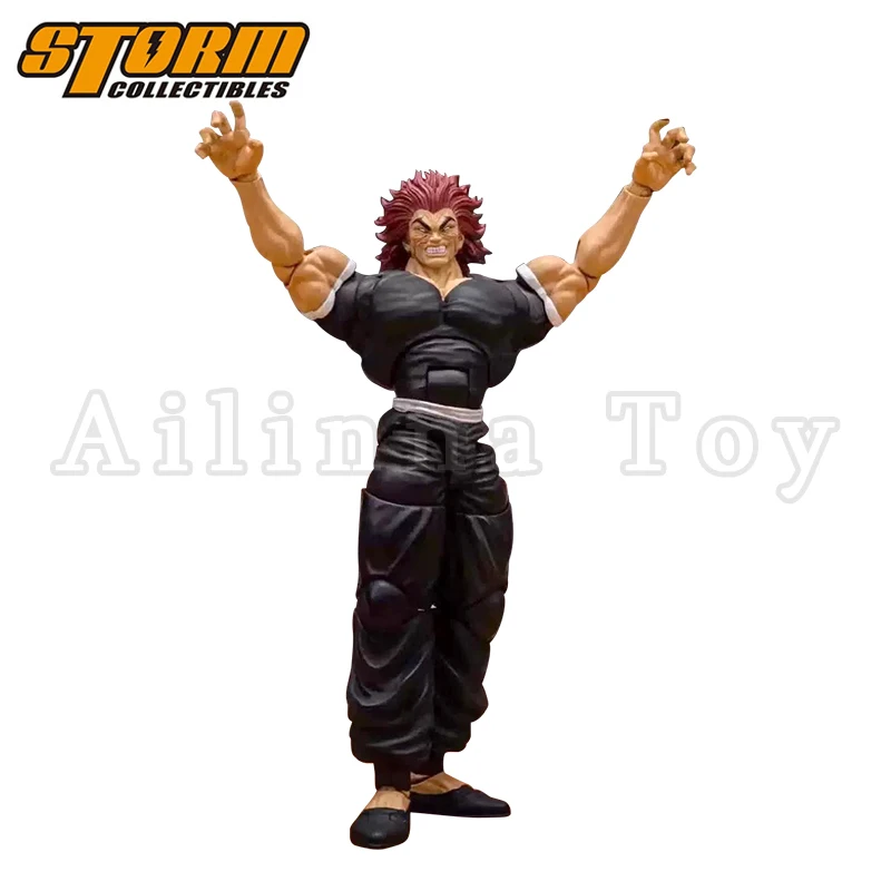 Storm Collectibles Toys 1/12 Action Figure Baki Hanma: Son of Ogre Storm Arena Yujiro Hanma Anime Model For Gift