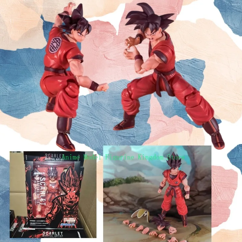 

В наличии: Фигурка Demoniacal Fit Dragon Ball Z SHF Сон Гоку Каё Кен, уровень силы 16000, модель Scarlet Martial, на Рождество